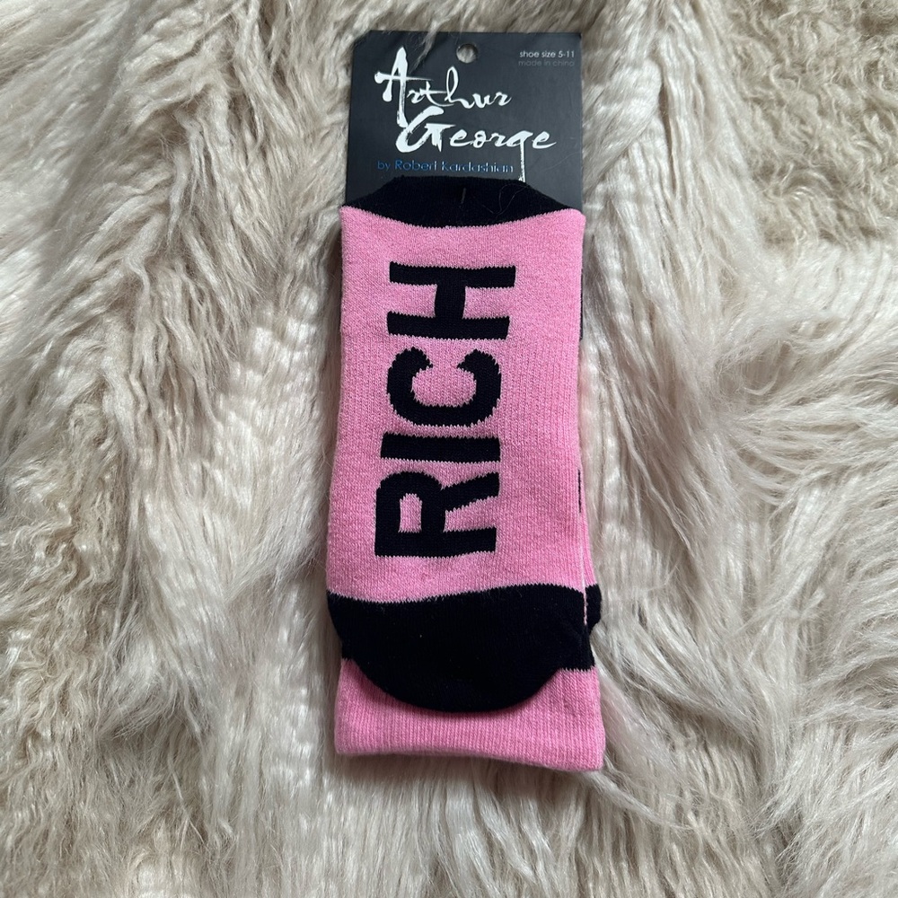 Rich b Arthur George socks